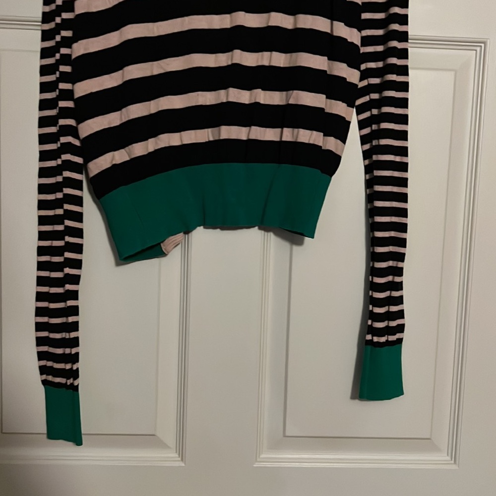 Striped cardigan with buttons - Picture 5 of 6